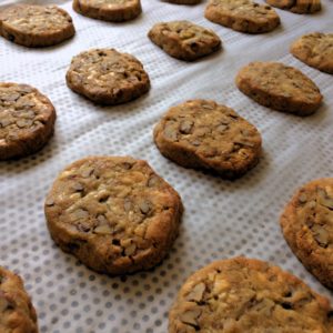 cookies chocolat blanc et pécan bio