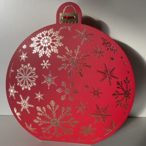 Boule-cadeau rouge<br> (☑︎ retrait boutique)